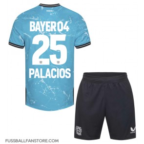 Bayer Leverkusen Exequiel Palacios #25 Replik 3rd trikot Kinder 2023-24 Kurzarm (+ Kurze Hosen)